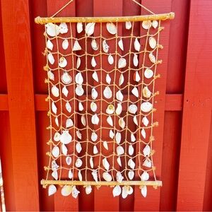 Woven Seashell Tapestry